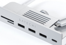 Satechi的24英寸M1iMacUSB-C夹USBASD卡插槽到苹果的多合一