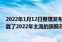 2022年1月12日整理发布：iQOO 9的配置也是全面拉满搭载了2022年主流的旗舰芯骁龙8