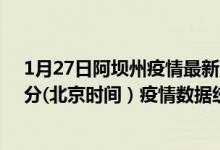 1月27日阿坝州疫情最新消息-阿坝州截至1月27日09时13分(北京时间）疫情数据统计