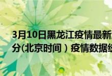 3月10日黑龙江疫情最新消息-黑龙江截至3月10日15时58分(北京时间）疫情数据统计