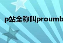 p站全称叫proumb怎么进去（p站怎么进）