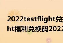 2022testflight兑换码大全你懂的（testflight福利兑换码2022）