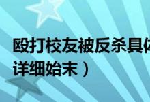 殴打校友被反杀具体怎么回事（事件发生经过详细始末）