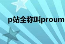 p站全称叫proumb怎么进（p站怎么进）