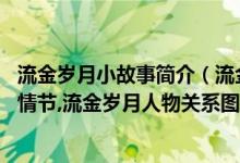 流金岁月小故事简介（流金岁月故事原型,流金岁月故事背景情节,流金岁月人物关系图）