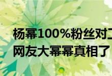 杨幂100%粉丝对工作室都不满意怎么回事（网友大幂幂真相了）