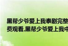 黑帮少爷爱上我泰剧完整版第3集（泰剧黑帮少爷爱上我免费观看,黑帮少爷爱上我中字在线看）