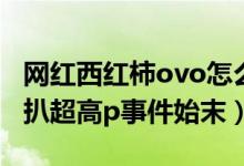 网红西红柿ovo怎么了出什么事（网红柿子被扒超高p事件始末）