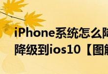 iPhone系统怎么降级（iPhone系统11怎么降级到ios10【图解】）