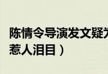 陈情令导演发文疑为肖战发声说了什么（内容惹人泪目）