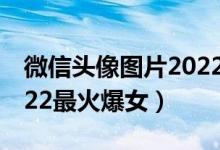 微信头像图片2022最火爆（微信头像图片2022最火爆女）