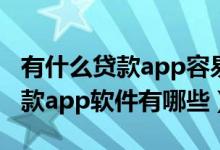 有什么贷款app容易贷的（大学生经常用的贷款app软件有哪些）