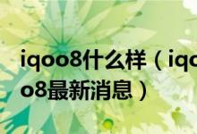 iqoo8什么样（iqoo8参数配置详情介绍 iqoo8最新消息）