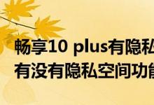 畅享10 plus有隐私空间功能么（畅享10plus有没有隐私空间功能）