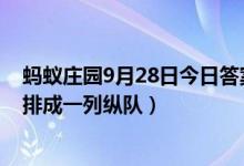 蚂蚁庄园9月28日今日答案大全（企鹅们行走时为什么经常排成一列纵队）