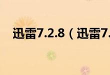 迅雷7.2.8（迅雷7.1.2.2014正式版发布）