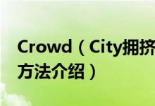 Crowd（City拥挤城市如何修改名字 附修改方法介绍）