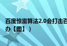 百度惊雷算法2.0会打击百度快排吗（百度惊雷算法被k怎么办【图】）