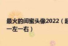 最火的闺蜜头像2022（超好看的二次元闺蜜头像 闺蜜头像一左一右）