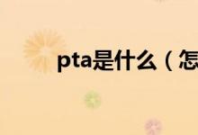 pta是什么（怎么理解pta是什么）