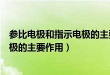 参比电极和指示电极的主要作用是什么（参比电极和指示电极的主要作用）