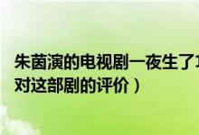 朱茵演的电视剧一夜生了10个小孩是什么剧（了解一下大家对这部剧的评价）