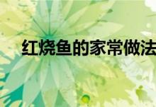 红烧鱼的家常做法简单（红烧鱼怎么做）