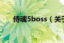 侍魂5boss（关于侍魂5boss的介绍）