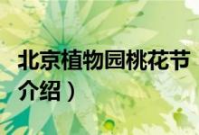 北京植物园桃花节（关于北京植物园桃花节的介绍）