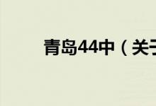 青岛44中（关于青岛44中的介绍）