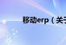 移动erp（关于移动erp的介绍）