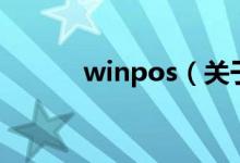 winpos（关于winpos的介绍）