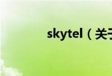 skytel（关于skytel的介绍）