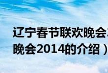 辽宁春节联欢晚会2014（关于辽宁春节联欢晚会2014的介绍）