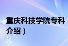 重庆科技学院专科（关于重庆科技学院专科的介绍）