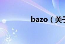 bazo（关于bazo的介绍）