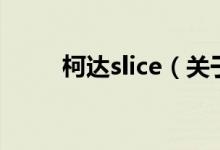 柯达slice（关于柯达slice的介绍）