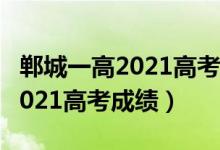 郸城一高2021高考成绩清华北大（郸城一高2021高考成绩）