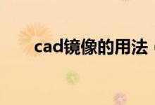 cad镜像的用法（cad镜像怎么使用）