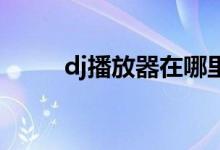 dj播放器在哪里下载（DJ播放器）