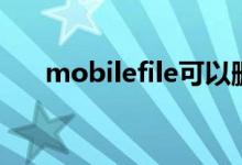 mobilefile可以删除吗（mobilefile）