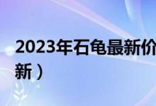 2023年石龟最新价格（2019石龟价格每日更新）