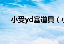 小受yd塞道具（小受yd到离不开道具）