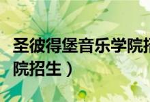 圣彼得堡音乐学院招生要求（圣彼得堡音乐学院招生）