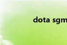 dota sgmer（dota sg）