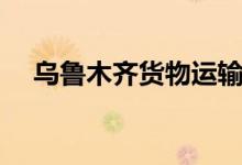 乌鲁木齐货物运输公司（货物运输公司）