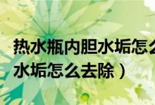 热水瓶内胆水垢怎么去除小苏打（热水瓶内胆水垢怎么去除）