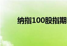 纳指100股指期货实时行情（纳指）