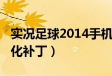 实况足球2014手机版中文（实况足球2014汉化补丁）