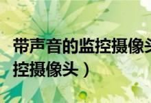 带声音的监控摄像头能保存多久（带声音的监控摄像头）